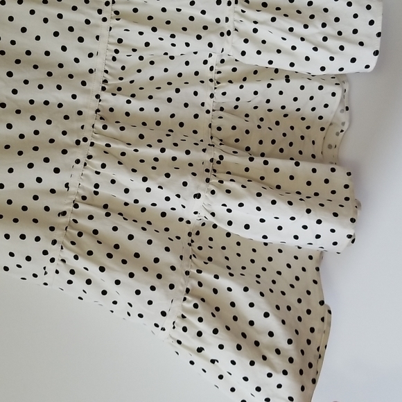 NWT Madewell Tiered Skirt in Inkbrush Dots - Size 2 - Picture 5 of 10